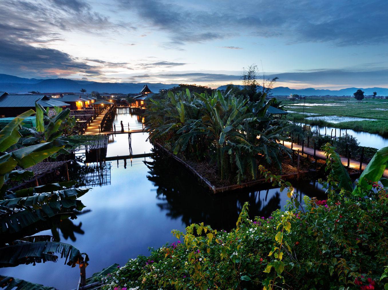 Ywama Inle Heritage Stilt Houses מראה חיצוני תמונה